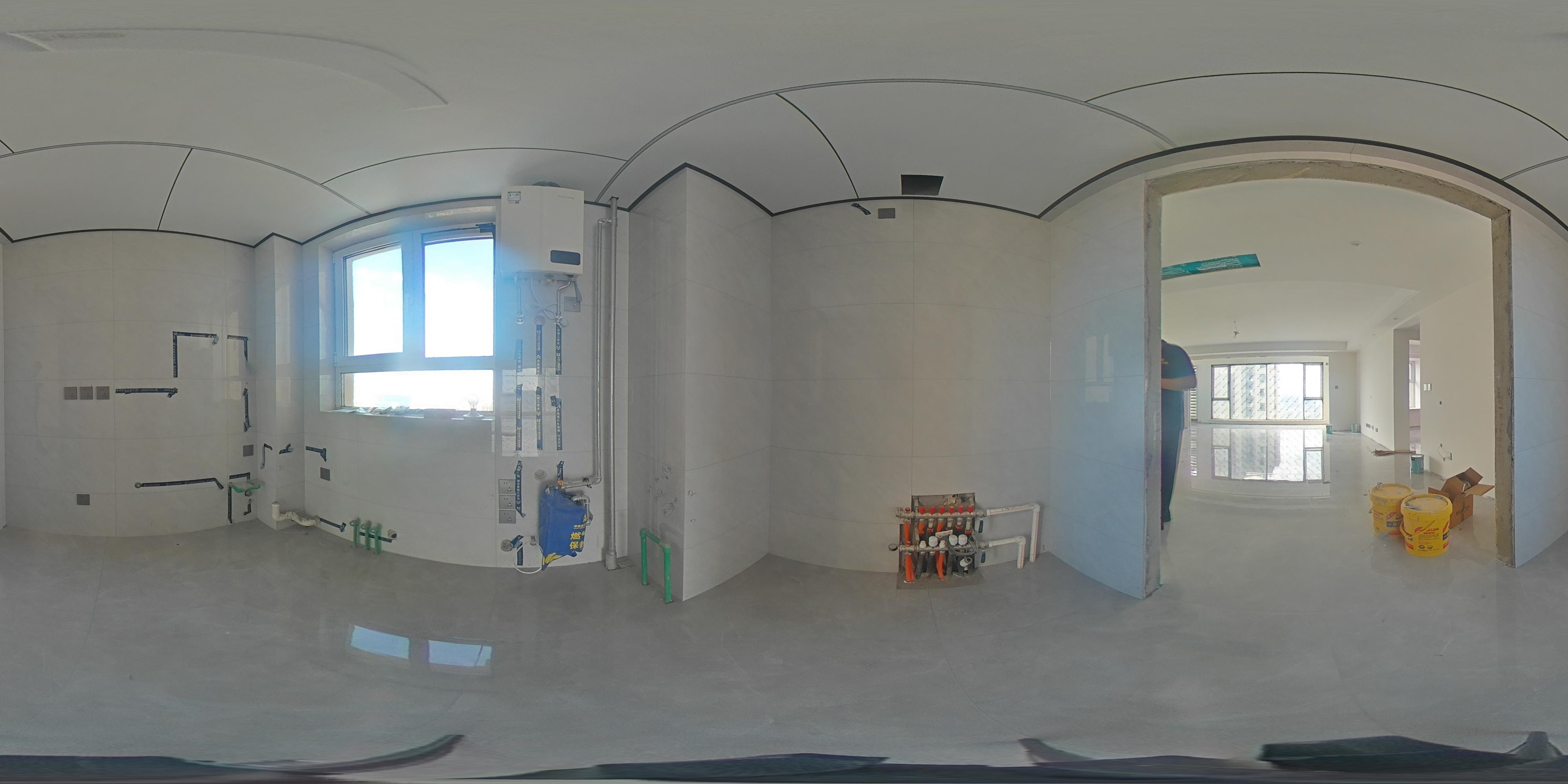 花樣年碧云天 125m2 輕奢風(fēng) 在施工地
