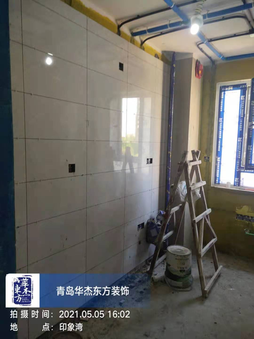 印象灣 115㎡ 現(xiàn)代簡約 在施工地