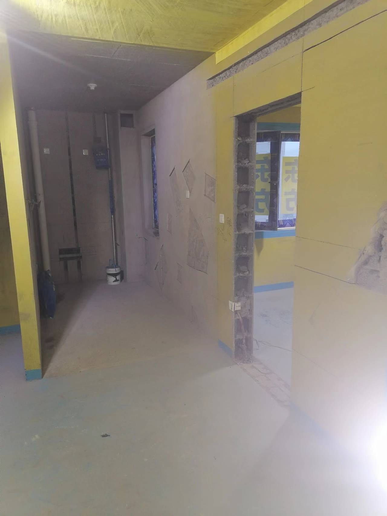 萬(wàn)米麗景在施工地