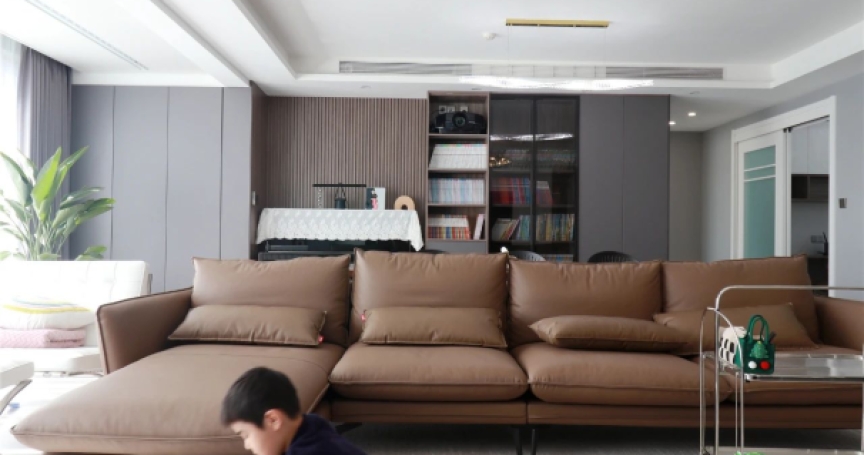 煙臺市現(xiàn)代極簡風(fēng)格裝修效果圖